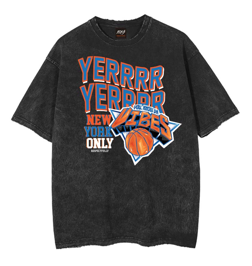 "Yerrrr NYC" Oversized T--shirt